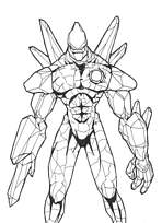 coloriage ben 10 alien force monstre